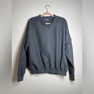 Golf ProTour MICROFIBER WINDSHIRT Gray Size M Sleeves Zip detachable